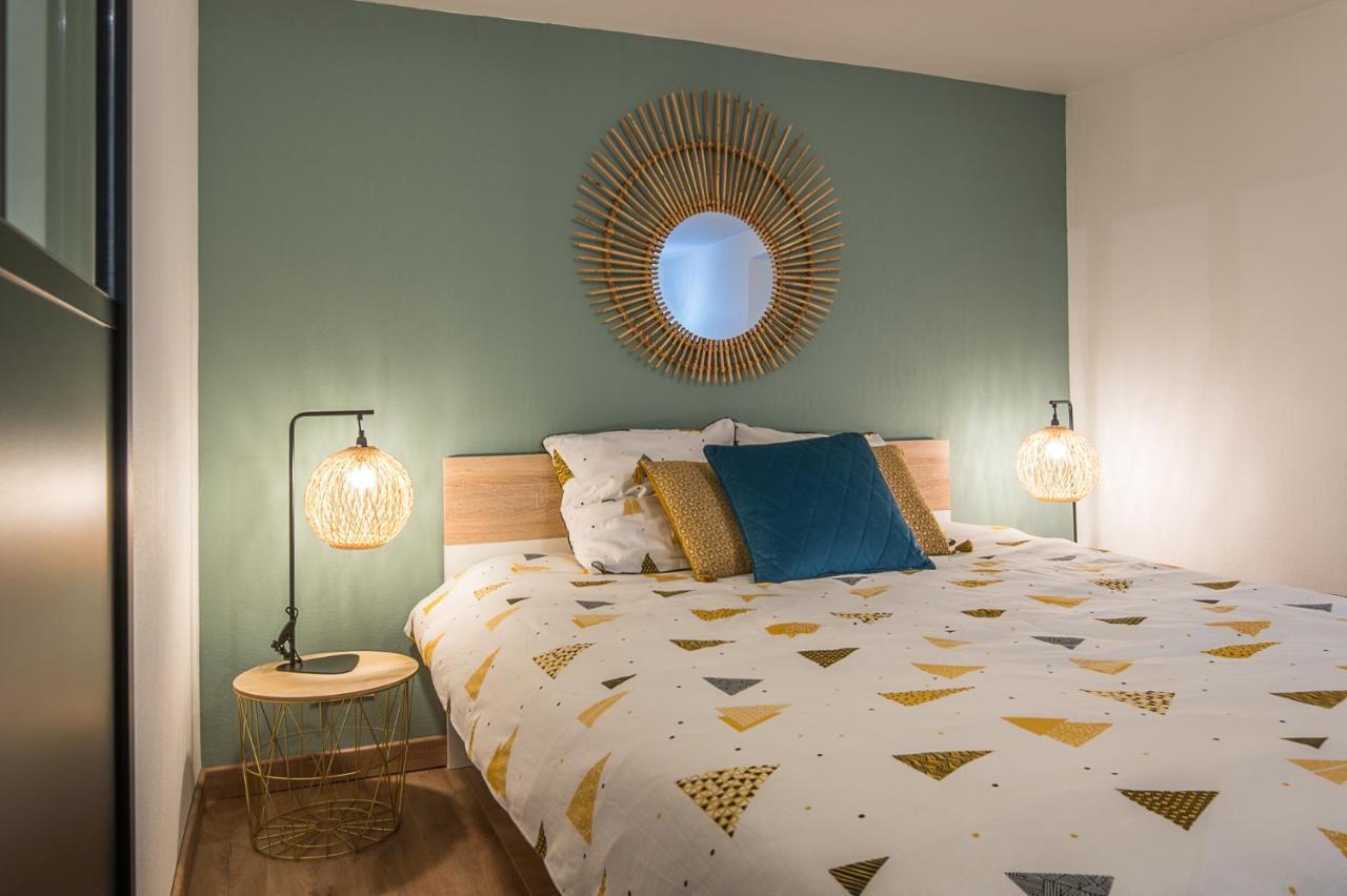 Appart 4 Pers Design Et Cosy Avec Jardin Au Coeur De Selestat Luaran gambar