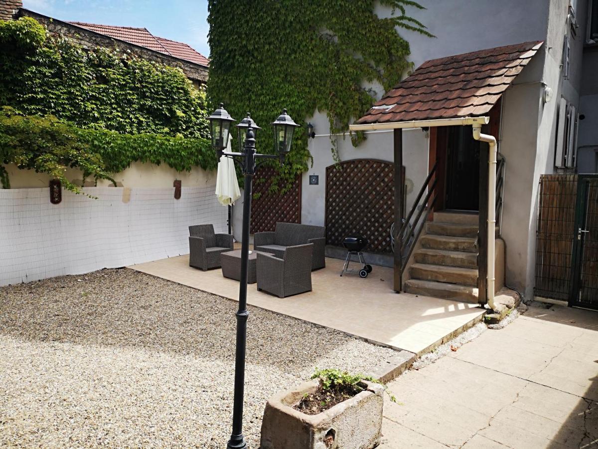 Appart 4 Pers Design Et Cosy Avec Jardin Au Coeur De Selestat Luaran gambar